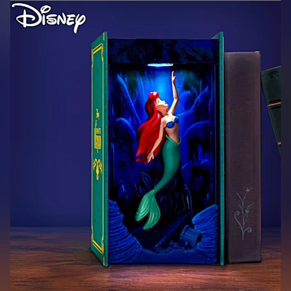 Disney Ariel Storybook Nook Bookend